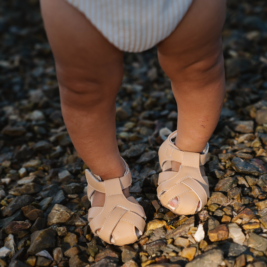 Walnut Mini Brady Sandal - Fawn