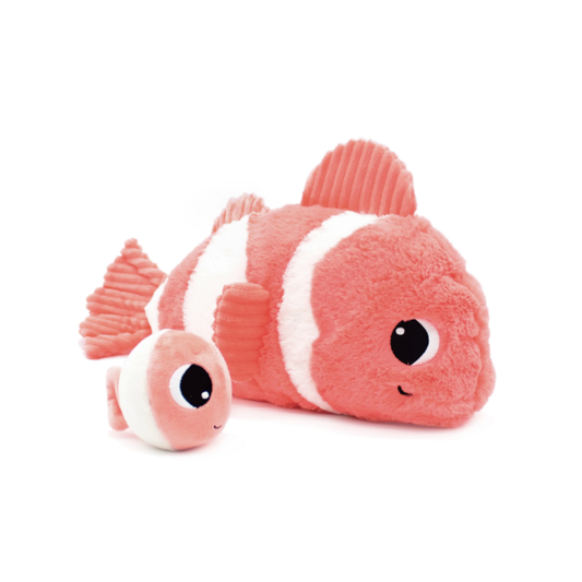 Les Ptipotos Mum & Baby Plush Toys - OCEANA