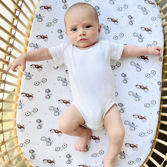 Cuddle Bug & Co Co-Sleeper/Bassinet Sheet