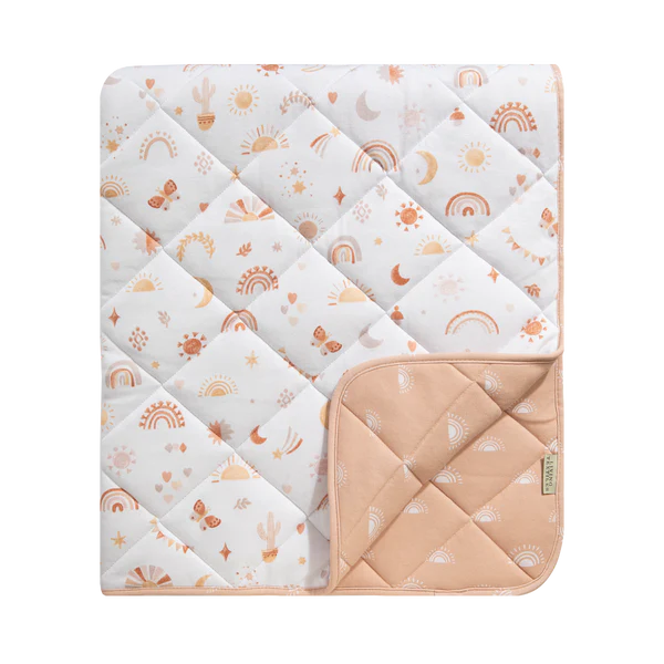 Living Textiles Reversible Quilted Cot Comforter