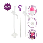 BBox Replacement Straws & Cleaner for Sippy Cup