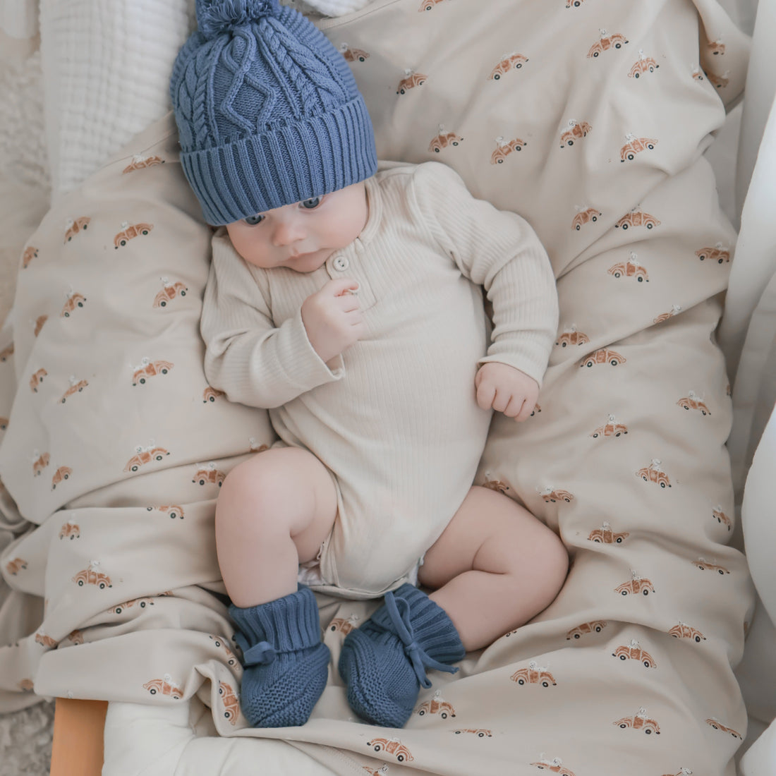 Aster & Oak Knit Booties