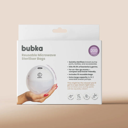 Bubka Reusable Microwave Steriliser Bags