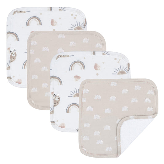 Living Textiles 4-pack Wash Cloths