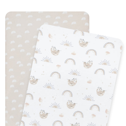 Living Textiles 2-pk Jersey Fitted Sheets