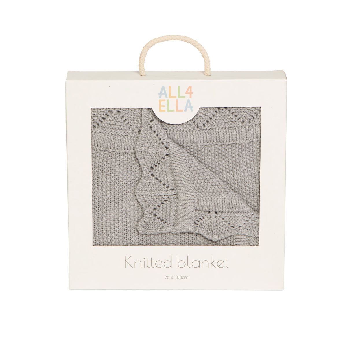 All4Ella Knitted Blanket
