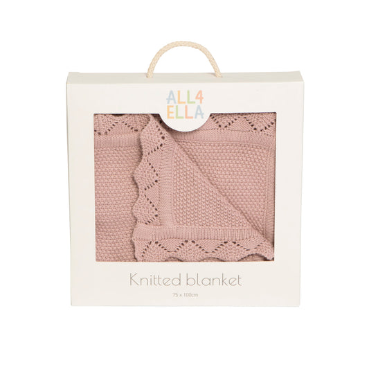 All4Ella Knitted Blanket