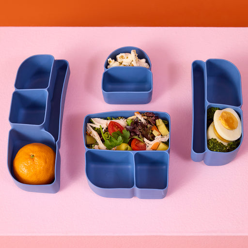 BBox Silicone Bento Buddy Inserts - Ocean Blue