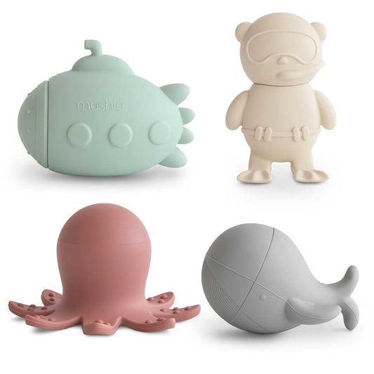 Mushie 4 Piece Bath Play Set