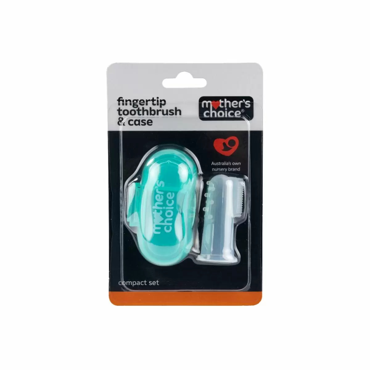Mothers Choice Finger Tip Toothbrush & Case