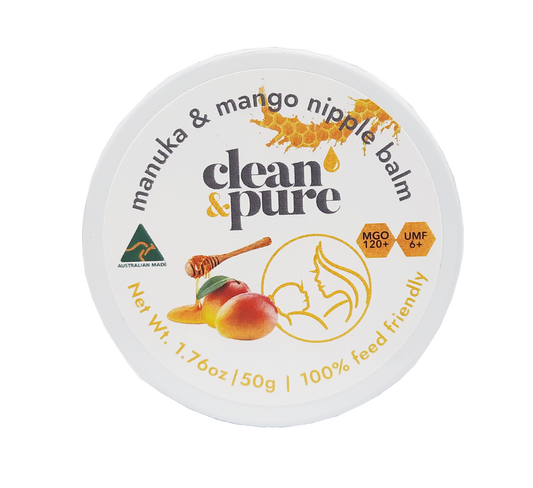 Clean & Pure Manuka & Mango Nipple Balm