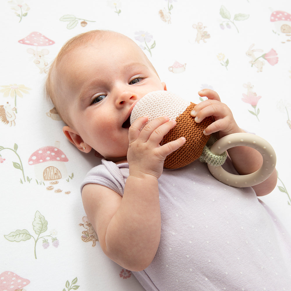 Living Textiles Teething Ring