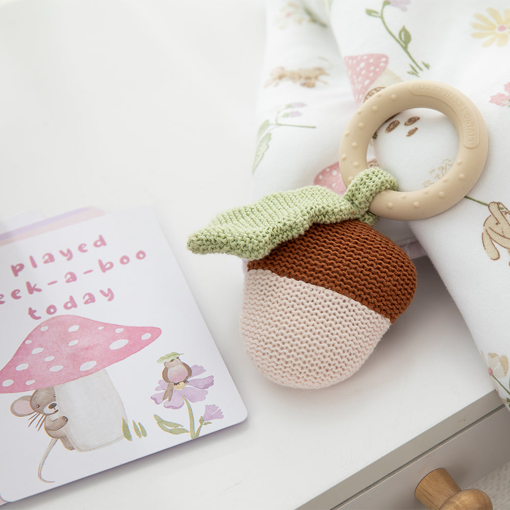 Living Textiles Teething Ring