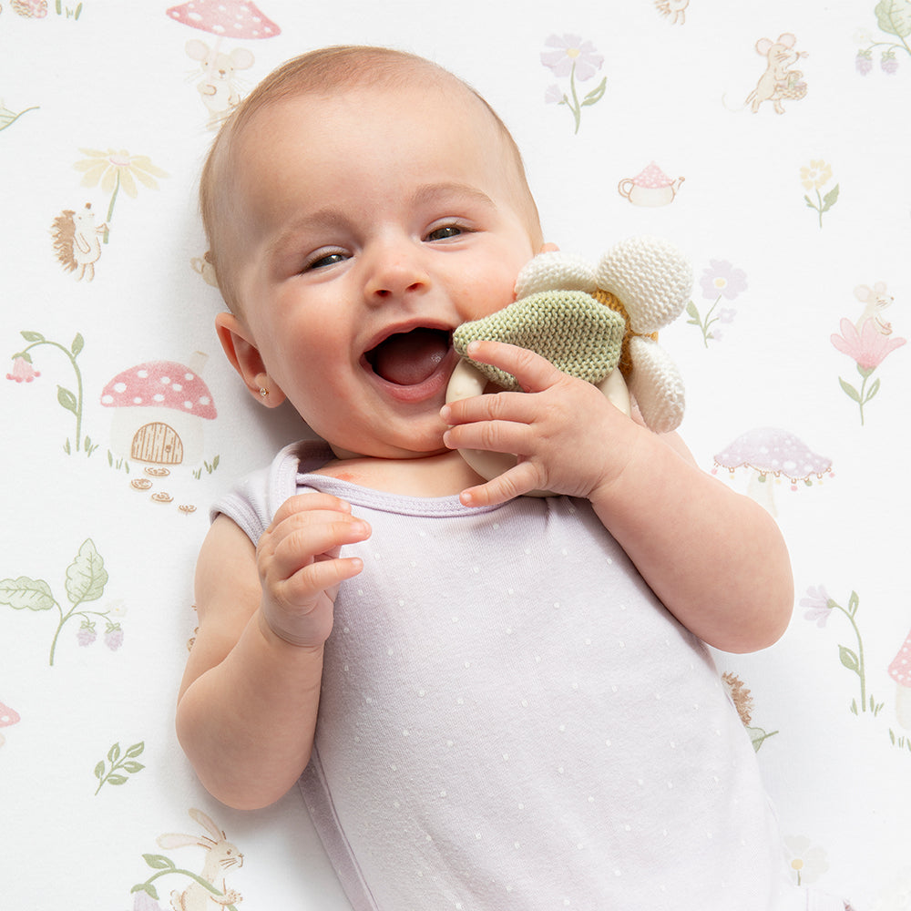 Living Textiles Teething Ring