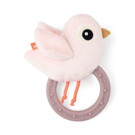 Done by Deer Sensory Ring Rattle with Teether