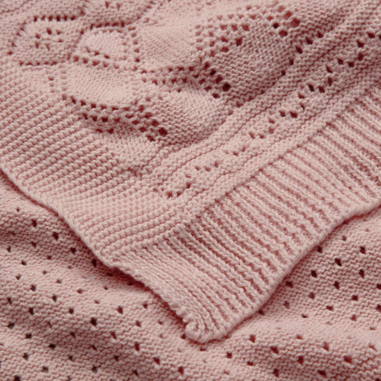 Cam Cam Copenhagen Pointelle Baby Knit Throw