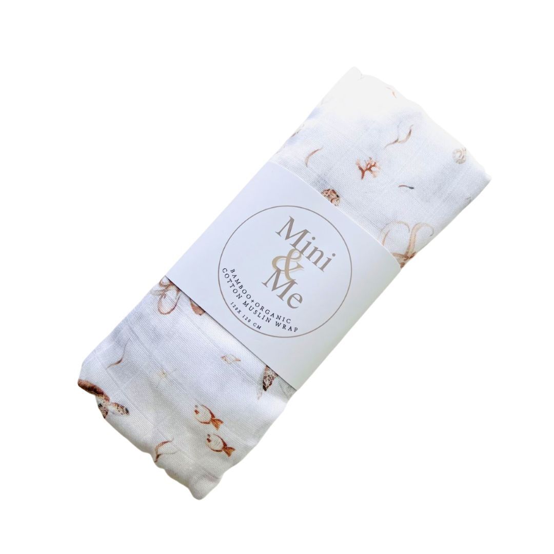 Cuddle Bug & Co Bamboo Cotton Muslin Wrap