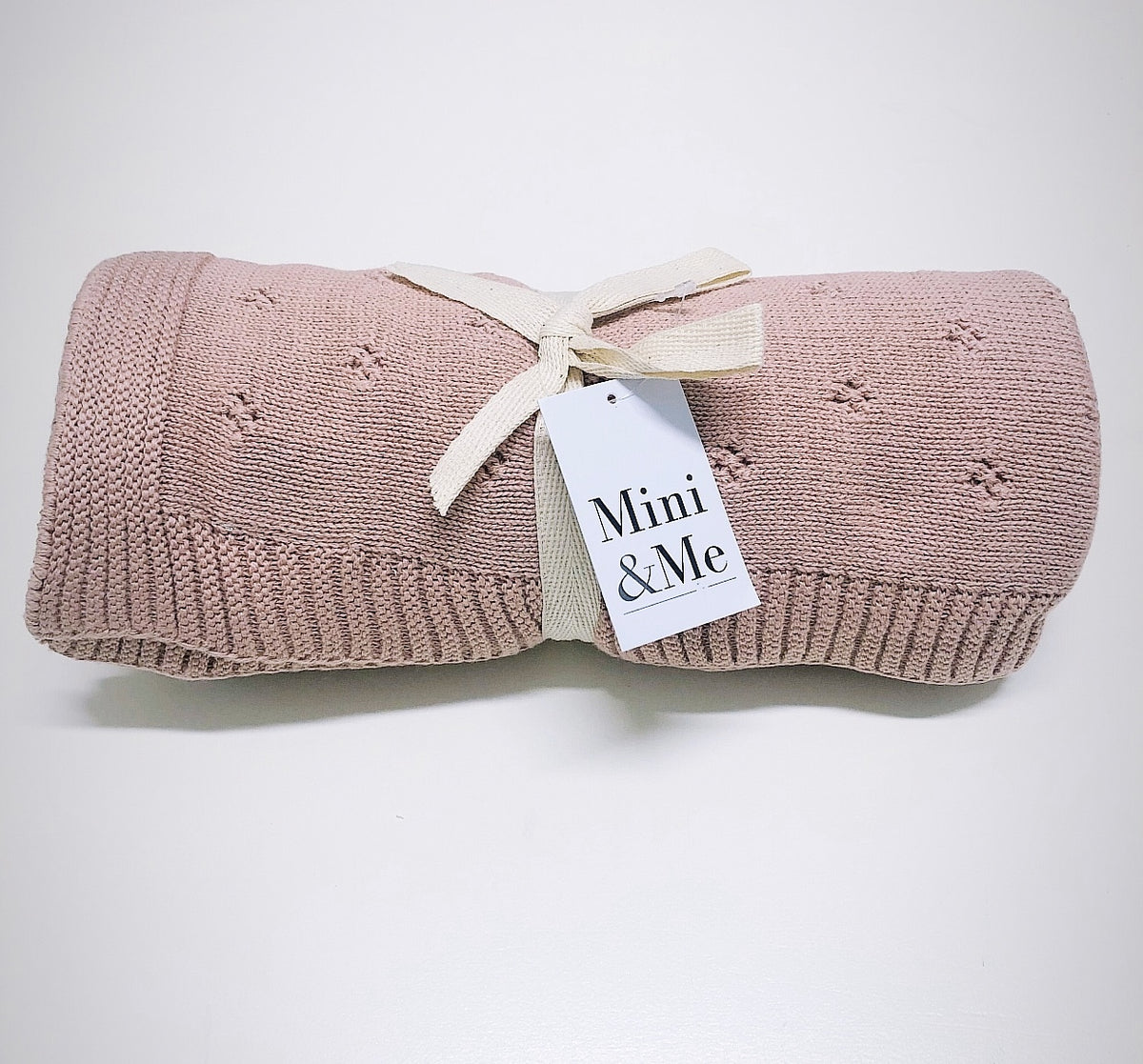 Mini & Me Heirloom Baby Blanket