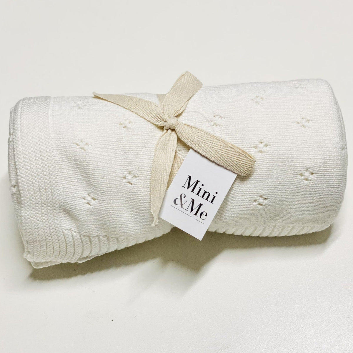 Mini & Me Heirloom Baby Blanket