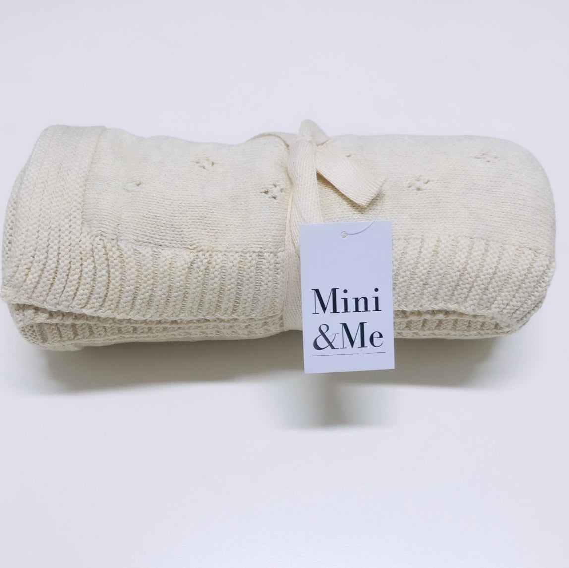 Mini & Me Heirloom Baby Blanket