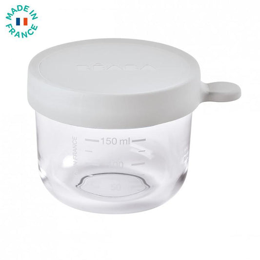 Beaba Superior Glass Conservation Jar 150ml - Light Mist