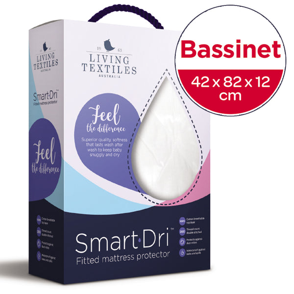Living Textiles Smart-Dri Waterproof Fitted Mattress Protector