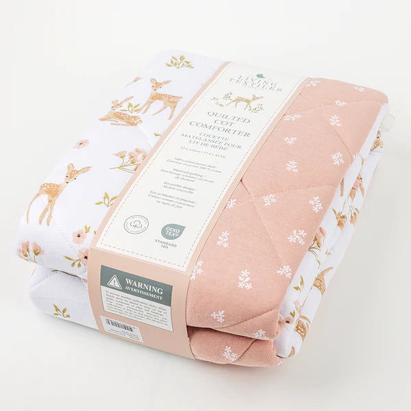 Living Textiles Reversible Quilted Cot Comforter