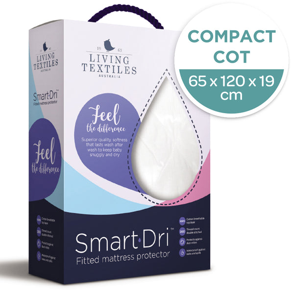 Living Textiles Smart-Dri Waterproof Fitted Mattress Protector