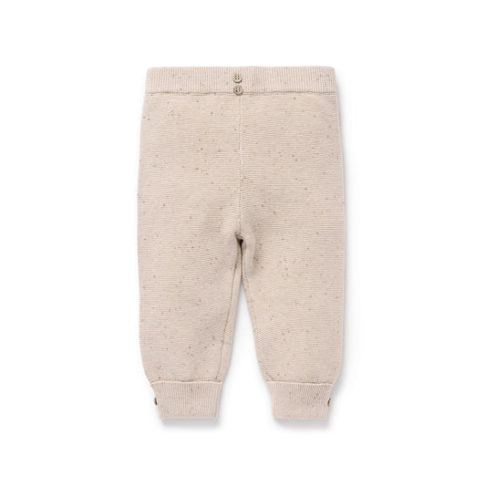 Aster & Oak Sand Fleck Knit Pants