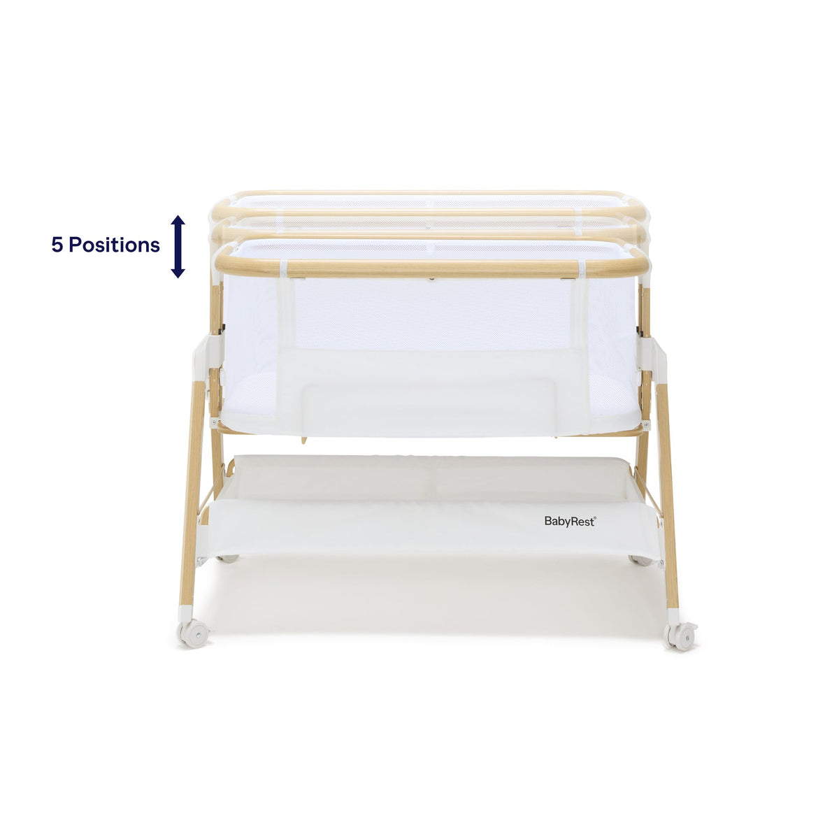 BabyRest ALFIE 2 Bedside Bassinet