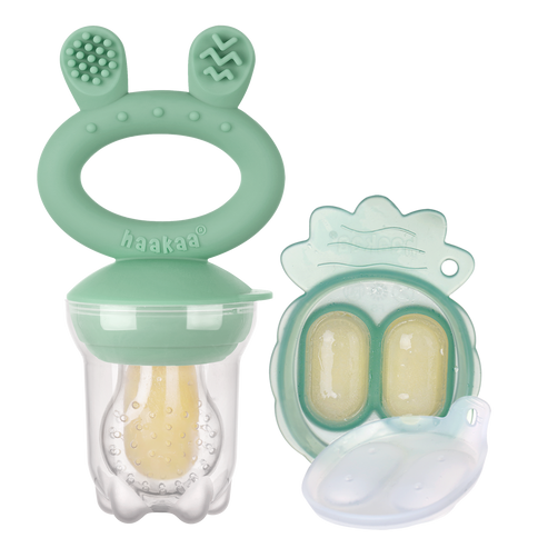 Haakaa Freeze-N-Feed Mini Combo Set (Pea Green)