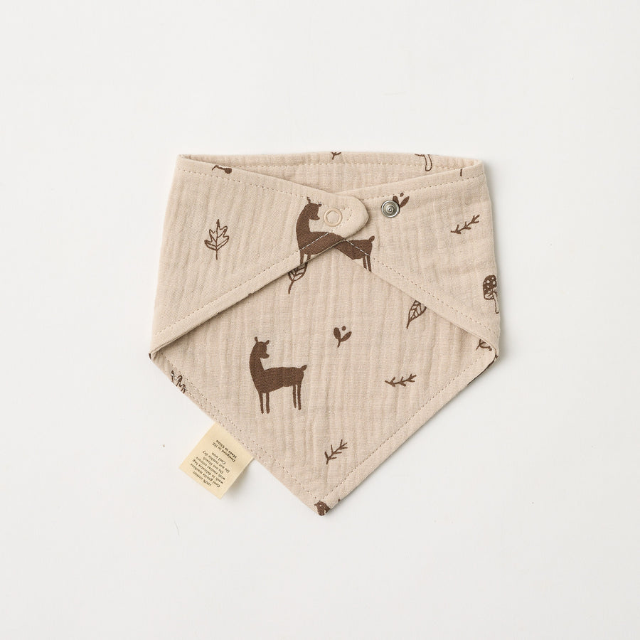 Over the Dandelions Organic Muslin Bib