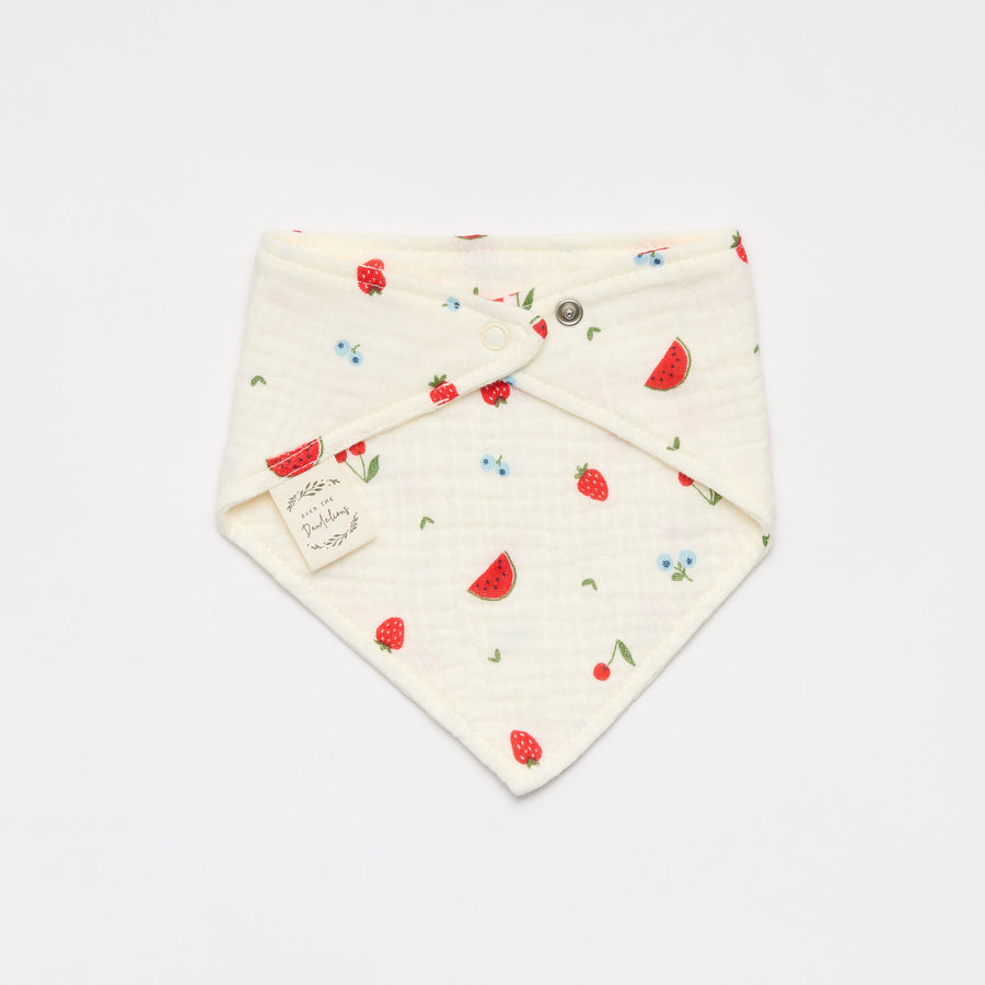 Over the Dandelions Organic Muslin Bib