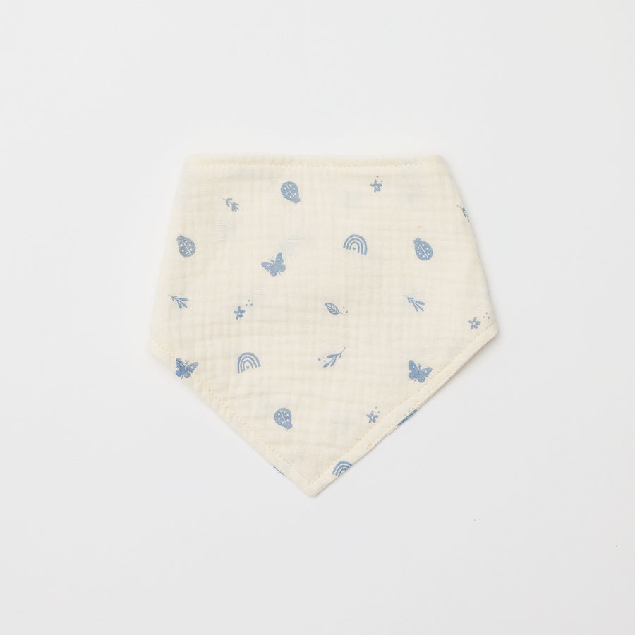 Over the Dandelions Organic Muslin Bib