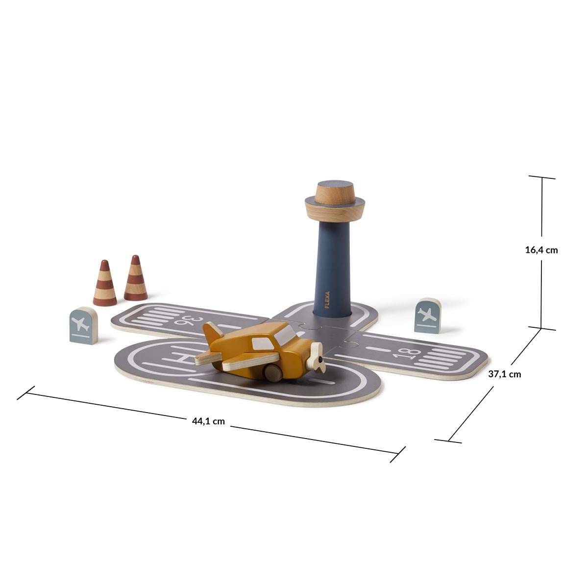FLEXA Play Wooden Airport