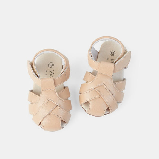 Walnut Mini Brady Sandal - Fawn