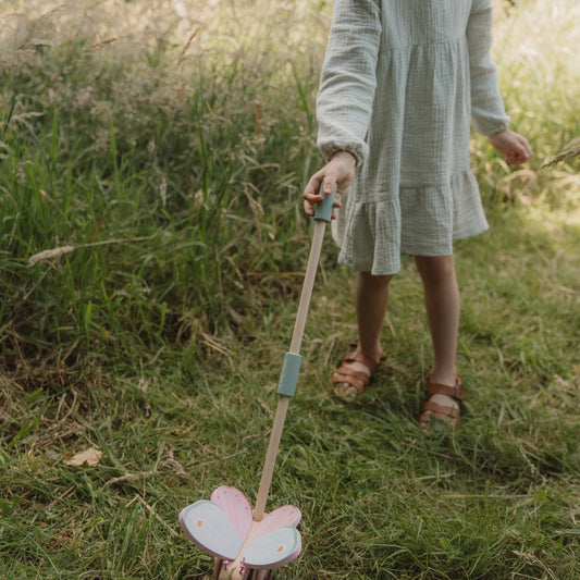 Little Dutch - Fairy Garden Push-Along Butterfly