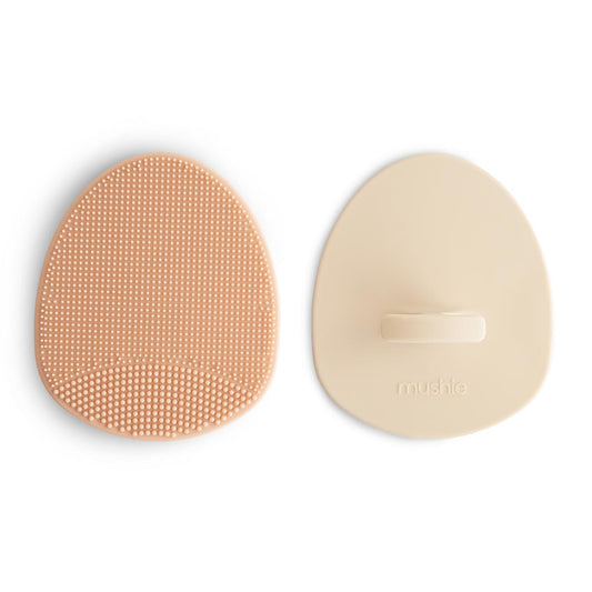 Mushie Cradle Cap Brush - 2 pack