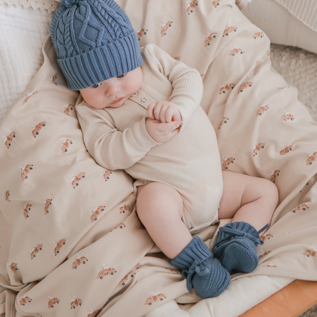 Aster & Oak Knit Booties