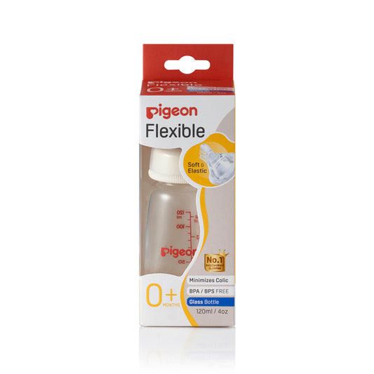 Pigeon Flexible Nursing Bottle - Slim Neck GLASS