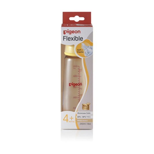 Pigeon Flexible Nursing Bottle - Slim Neck PPSU