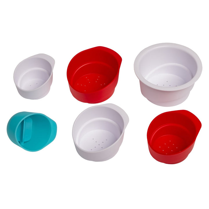 Ubbi Lighthouse Stacking Cups Bath Toy see