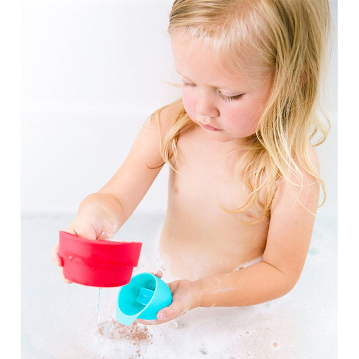 Ubbi Lighthouse Stacking Cups Bath Toy see