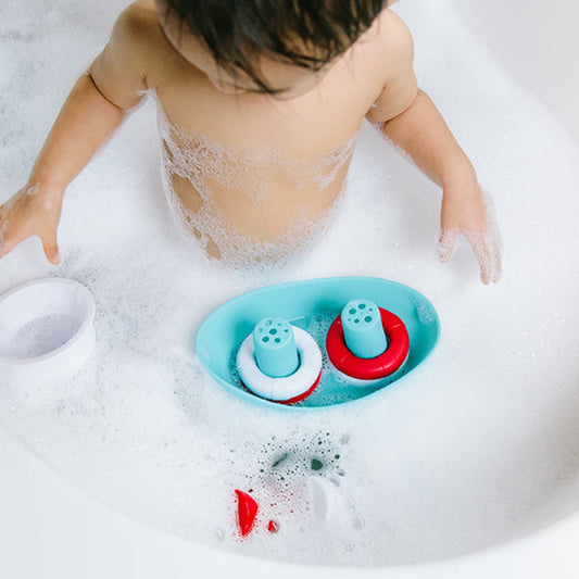 Ubbi Boat & Buoys Bath Toy