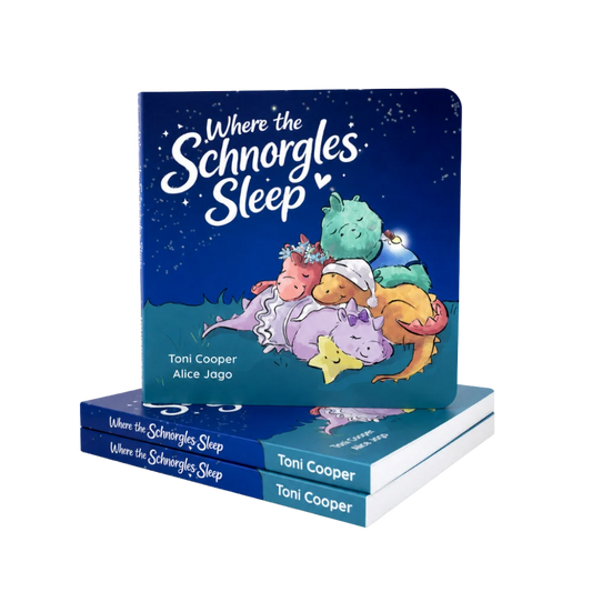 Schnorg Baby Where the Schnorgles Sleep Board Book