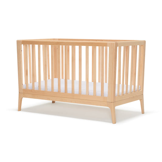 BabyRest AMARA Cot & Mattress PACKAGE - Beech