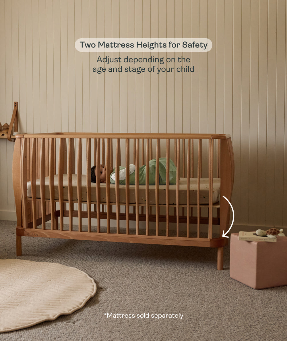 ellska SKYE Cot - Natural
