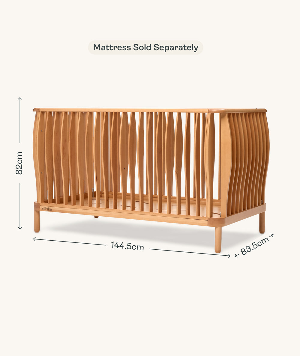 ellska SKYE Cot - Natural
