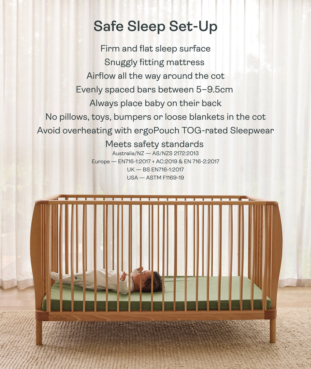ellska SKYE Cot - Natural