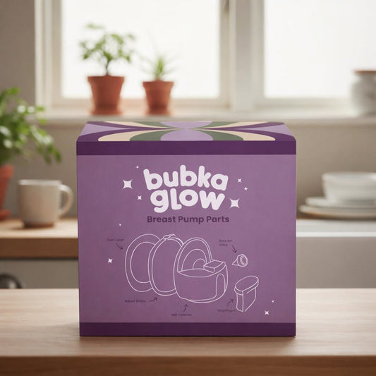 Bubka GLOW Milk Collector Spare Parts Set - 1pc Purple